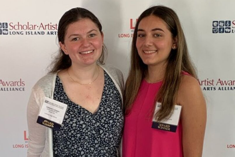 Two LHS Seniors Recognized as Long Island Scholar Artists