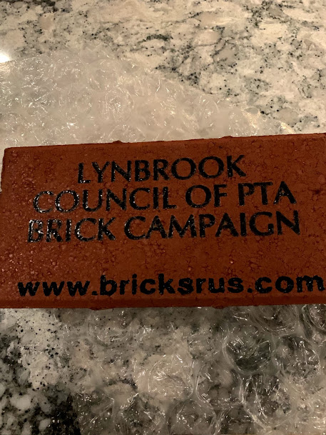 The Lynbrook Council of PTAs has started a brick campaign fundraiser to raise money for senior scholarships.