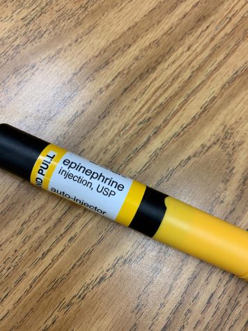 This EpiPen is a life-saving medical necessity for people who suffer from severe allergies such as Jillian Weston.