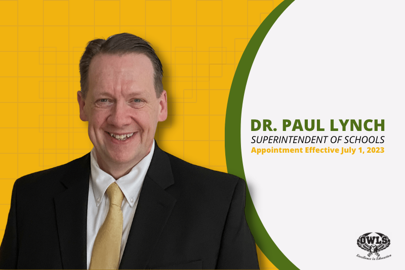 Dr.+Paul+Lynch+Appointed+New+Superintendent