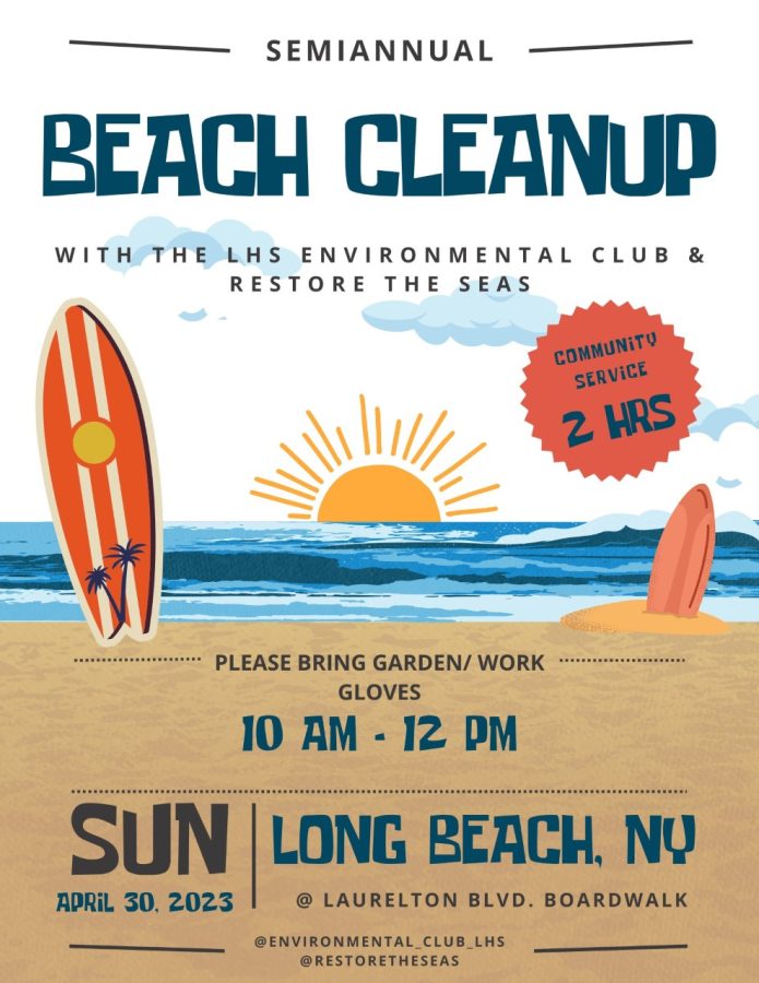 Environmental Club Hosts Semi-Annual Beach Cleanup with Restore the Seas