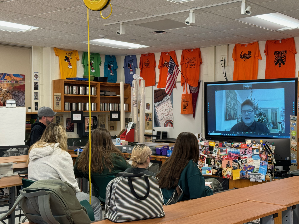 Ange Bell visits Portfolio Prep via Zoom to talk about her journey as an artist. 