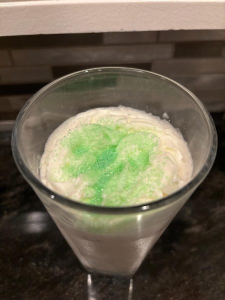Try making this fresh and sweet Shamrock Shake at home!