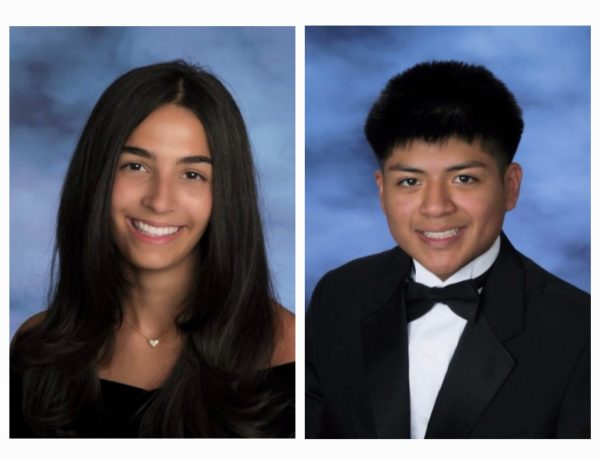 Santoli (L) and Diaz (R) named Valedictorian and Salutatorian of the Class of ‘25, respectively. Photos courtesy of Santoli and Diaz.