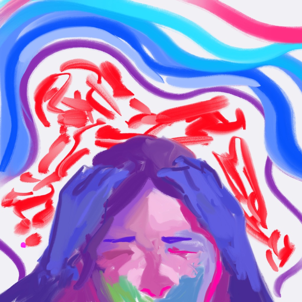 "Peaceful Silence" - illustration by Isabella Viana