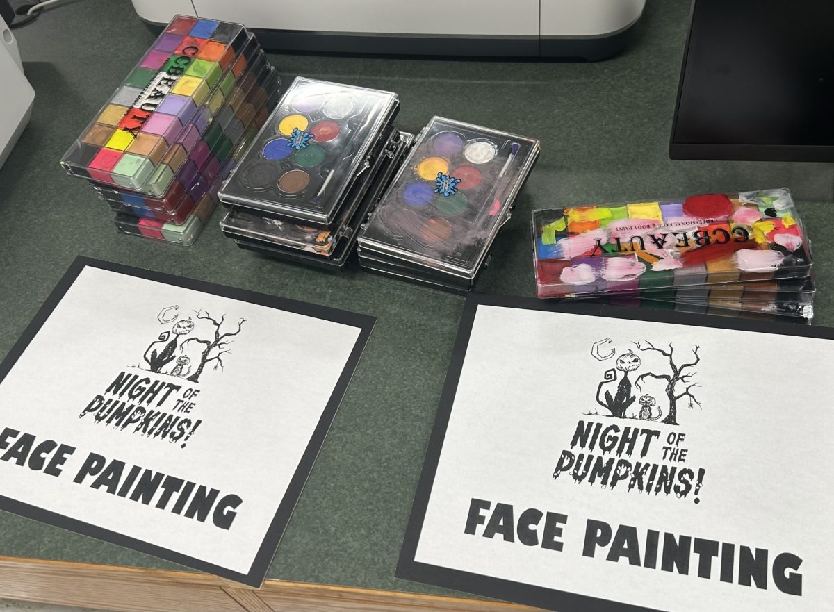 Young visitors can stop by the face painting booth at Night of the Pumpkins