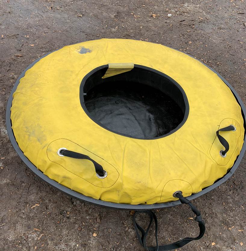 A snow tube